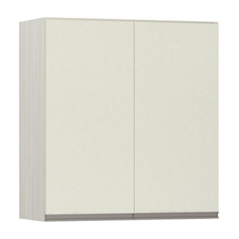 Armário Luciane 70cm 2 Portas Luci Legno Crema C/Kashmir
