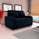 Ver imagem 4 de Sofá Cama Compacto 2 Lugares 1,38 Larg Amora New Matrix