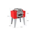 Ver imagem 2 de Churrasqueira sem Fumaça para Apartamento Hotbox Costela 2 Grelhas