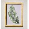 Quadro decorativo folha moldura em pinus caixa 30 x 40 - 1