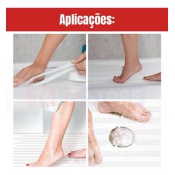 Fita Antiderrapante Tesa 5m - Banheiro Seguro - 3