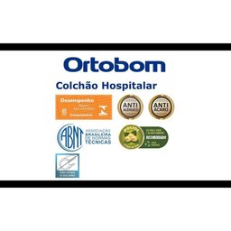 Colchão Solteiro ORTOBOM Hospitalar D33 (88X188X12) - Espuma D33 Selada Ortobom - 2