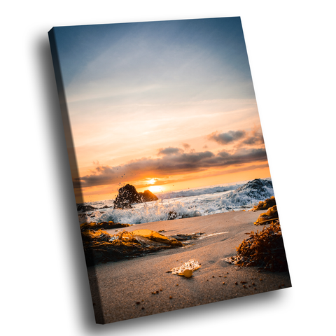 QUADRO DECORATIVO LAGUNA BEACH Médio 84x54