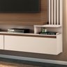 Home Painel Suspenso Vigo para Tv 55 Polegadas 181x168-castanho-off White-edecasamoveis - 4