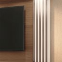 Ver imagem 5 de Home Painel Suspenso Vigo para Tv 55 Polegadas 181x168-castanho-off White-edecasamoveis