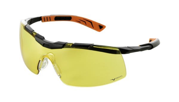 Óculos PROTEÇÃO Esportivo UNIVET 5x6 Noturno Lentes Amarelas Anti Reflexo ultra leve CICLISMO CORRID