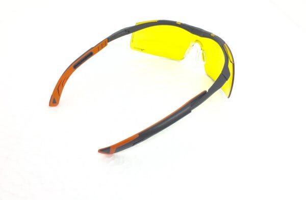 Óculos PROTEÇÃO Esportivo UNIVET 5x6 Noturno Lentes Amarelas Anti Reflexo ultra leve CICLISMO CORRID - 4