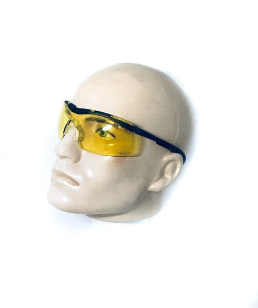 Óculos PROTEÇÃO Esportivo UNIVET 5x6 Noturno Lentes Amarelas Anti Reflexo ultra leve CICLISMO CORRID - 8