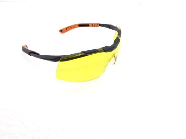 Óculos PROTEÇÃO Esportivo UNIVET Noturno Lentes Amarelas Anti Reflexo ultra leve CICLISMO CORRIDA Pa - 5
