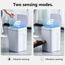 Ver imagem 5 de LIXEIRA 16 L DE LUXO AUTOMÁTICA DE SENSOR INTELIGENTE BRANCO