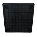 Ver imagem 4 de Kit 5 Mesa Plástica Quadrada Desmontável Preta 83cm Gibafer