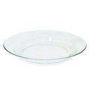 Ver imagem 3 de Kit Jogo Prato Fundo Transparente em Vidro 4 Peças 22,5cm