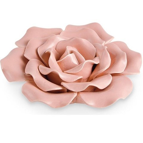 Flor Pessego em Ceramica MART 11286