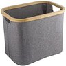 Cesto para Lavanderia com Bambu GREY Mimo STYLE BH20404 7619 - 1