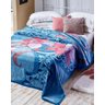 Cobertor Casal Antialérgico Raschel Jolitex 1,80x2,20m Danubio Azul - 2