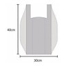 Sacola Plástica Reciclada Reforçada 6 Kg 30x40 - 2