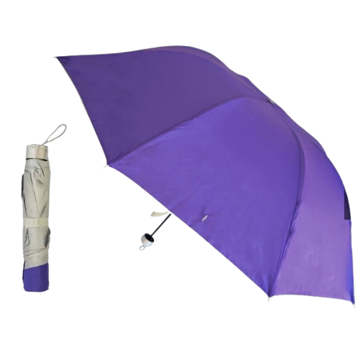 Guarda-chuva Pequeno com Função de contra Vento e Proteção Solar com Bolsa