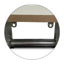 Ver imagem 2 de Nicho Suporte Para Papel Higiênico MDF Branco Para Banheiro