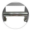 Ver imagem 3 de Nicho Suporte Para Papel Higiênico MDF Branco Para Banheiro