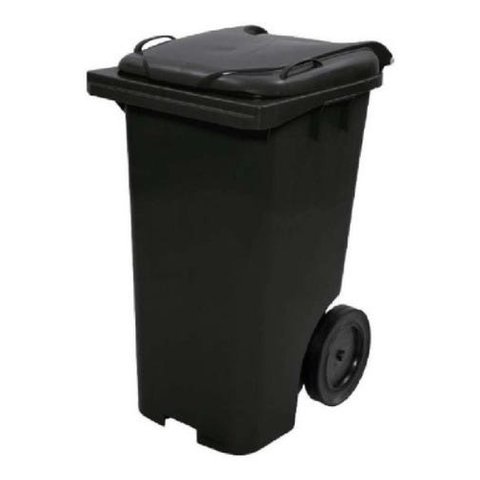 Contentor Plástico 120l (c120):Preto