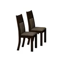 Ver imagem 5 de Conjunto Mesa Tampo de Vidro Preto Florença e 6 Cadeiras Havaí Leifer