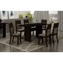 Ver imagem 1 de Conjunto Mesa Tampo de Vidro Preto Florença e 6 Cadeiras Havaí Leifer
