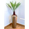 Vaso Decorativo Fibra de Vidro Florida M 80cm Ouro Velho - 2