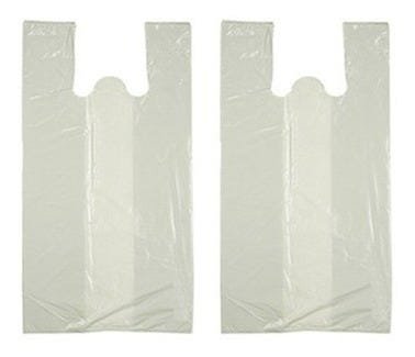 Sacolas Plasticas Branca Reciclada Recuperada 70x90 com 10 Kg