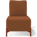 Ver imagem 3 de Poltrona Decorativa Sala de Estar Living Hungria L02 Couríssimo Preto Bouclê Terracota - Lyam Lyam D
