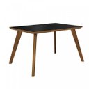 Ver imagem 3 de Conjunto Mesa Tampo de Vidro Preto Lavínia e 4 Cadeiras Olímpia Leifer