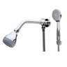 Ducha Chuveiro Pop Luxo Articulado com Desviador e Ducha Manual Aquecedor Solar e Gas - 1