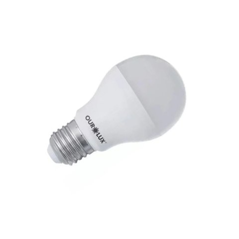 Lâmpada LED Bulbo 9W 6500k E27 Bivolt Branco Frio – Ourolux