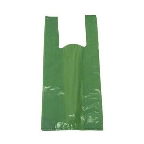 Sacola Reciclada Verde 30 Cm X 40 Cm Pacote Com 5kg 1400 Und