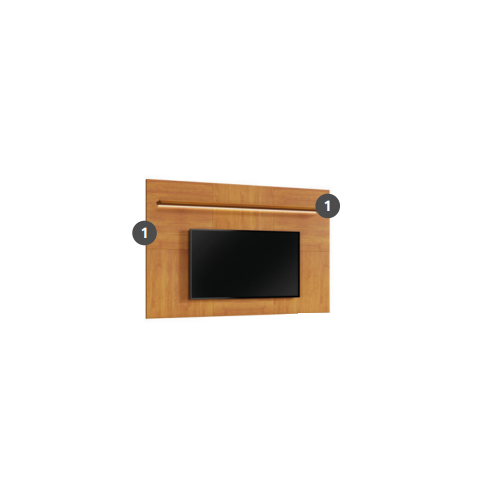 Painel Nápoles C/ Led Fastsofamavau