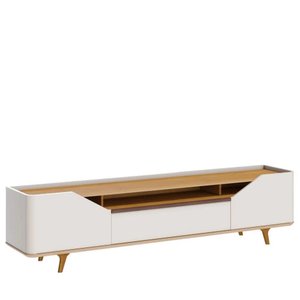 Rack Arc 2 Portas 2,60mts Offwhite / Nature
