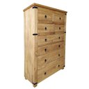 Ver imagem 2 de Cômoda Barroco  Madeira Maciça 8 Gaveta, Cód. 555