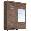 Ver imagem 2 de Guarda-Roupa Casal com Espelho 2 Portas 3 Gavetas Heloísa Plus Acp Móveis