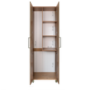 Ver imagem 5 de Armário Alto 2 Portas com 3 Prateleiras Jade Freijó