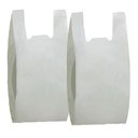 Ver imagem 1 de Sacola Plástica Reciclada Reforçada 40x50 Branca - 4 Kg
