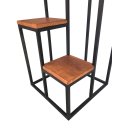 Ver imagem 2 de Suporte Plantas Chão 4 Andares Estante Estilo Industrial