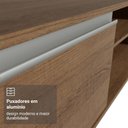 Ver mais imagens de Rack Suspenso para TV até 80 Polegadas 218 cm 2 Portas Rustic Glamy Madesa