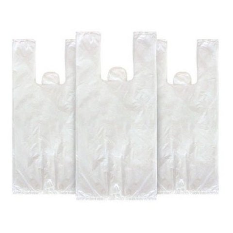 Sacola Plástica Reciclada 40x50 Branca 15kg