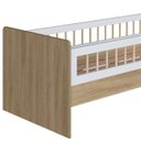 Ver imagem 7 de Cama Montessoriana Escada e Escorrega Aft010 Aveiro Oak Branco Comm