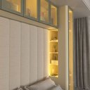 Ver imagem 7 de Guarda Roupa Modulado 04 Innova Reflecta 14 Portas Off White - Gelius