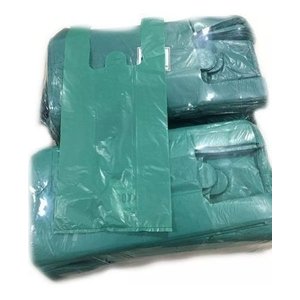 Sacola Plastica Reciclada Recuperada Reforçada 1 Kg Variada:-/-/60x80