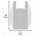 Ver imagem 2 de Sacola 38x48 Reciclada Reforçada Creme C/3Kg