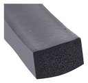 Ver imagem 3 de Perfil de Borracha Esponjoso Vedação Macio 15x32mm - 1m