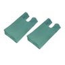 Kit 500 Sacolas Plasticas 40x50 Verde Reciclada - 1