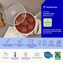 Ver imagem 4 de Frigideira Reta Veronese Tramontina em Alumínio com Revestimento Siliconado Bege 22cm 1,7l 28622322