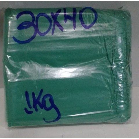 Sacola 30 X 40 Reciclada Pacote Com 1 Kg Aprox.280 Unidades